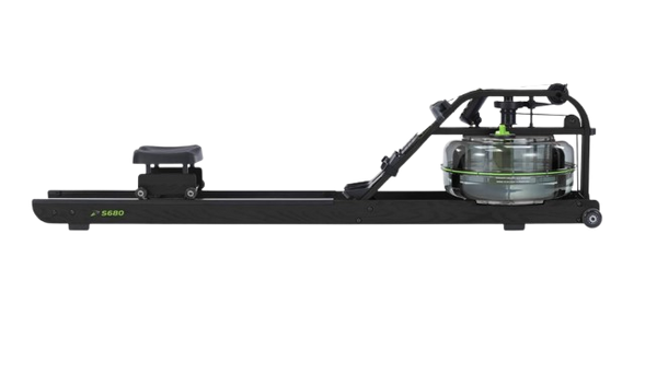 Side View Of The Dynamic Fluid Fitness S680 Rower